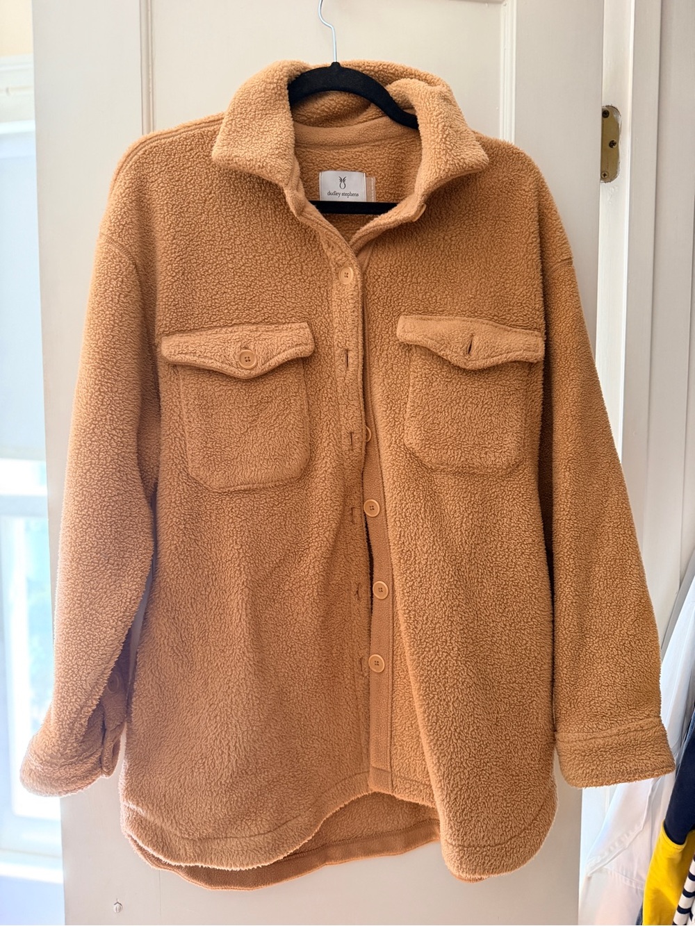 Dudley Stephens Camel Teddy Jacket